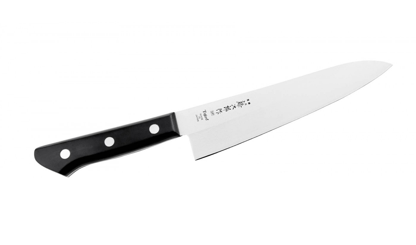 фото Шеф нож кухонный поварской японский, лезвие 18 tojiro