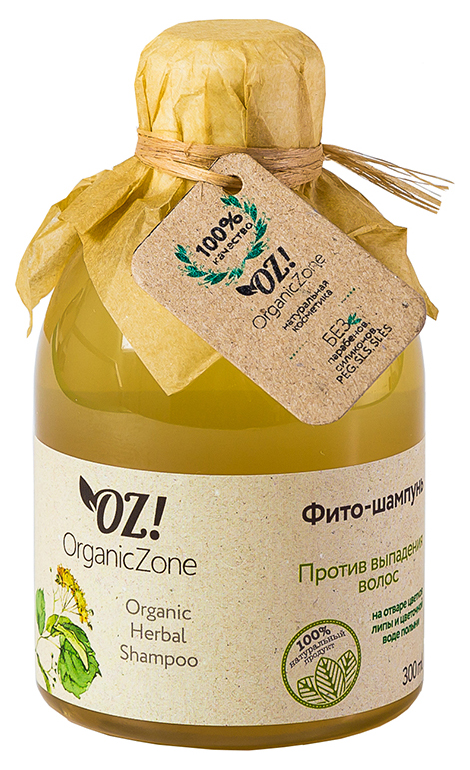 Купить Шампунь OZ! OrganicZone Против выпадения волос 300 мл, Organic Zone