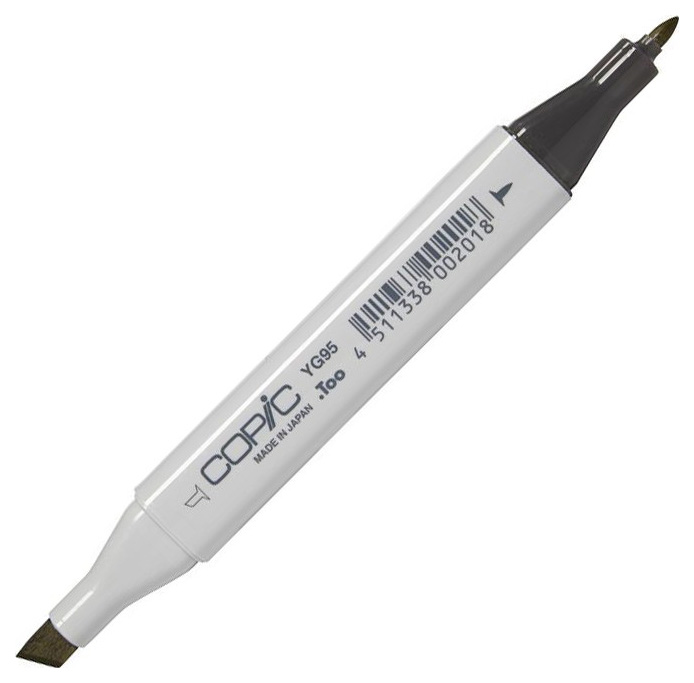 

Маркер Copic Sketch YG95 оливковый бледный зеленый
