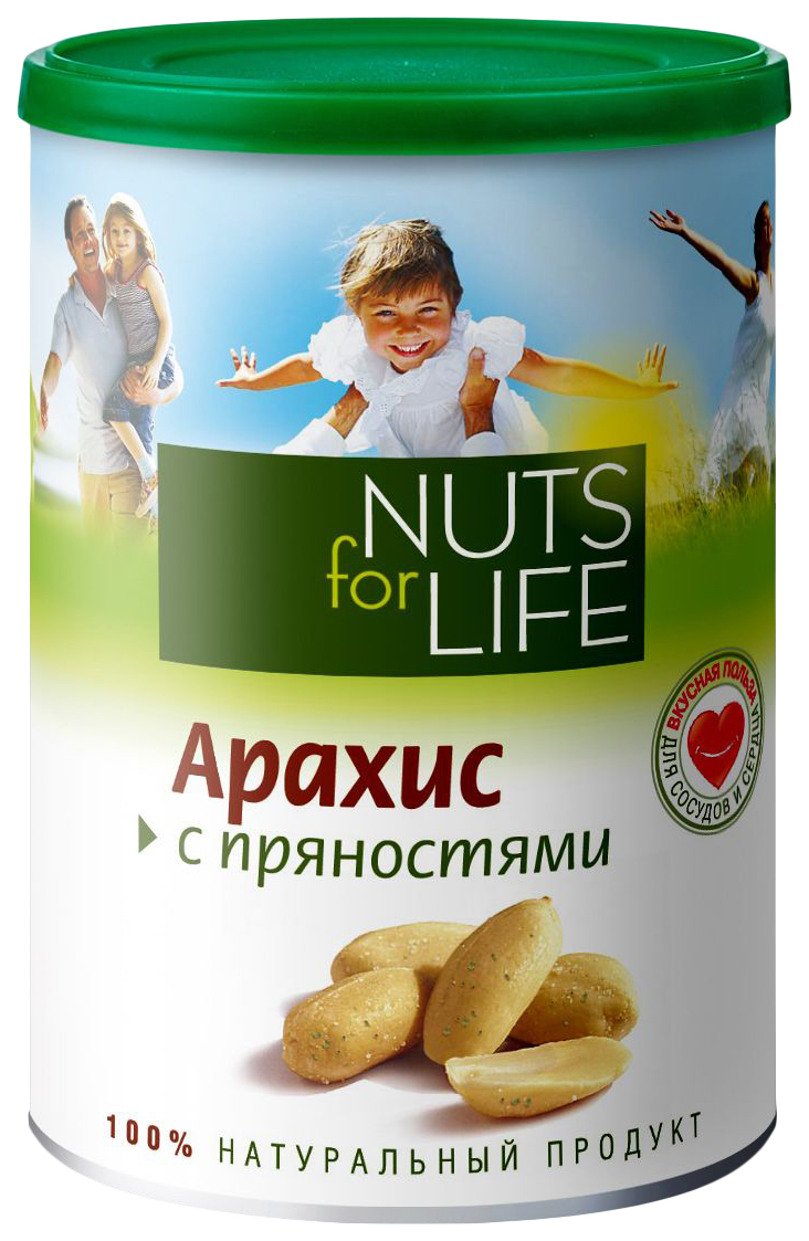 

Арахис Nuts for life с пряностями