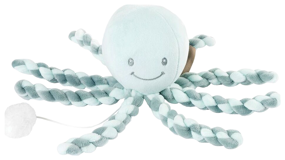 фото Игрушка мягкая nattou musical soft toy lapidou octopus coppergreen – mint