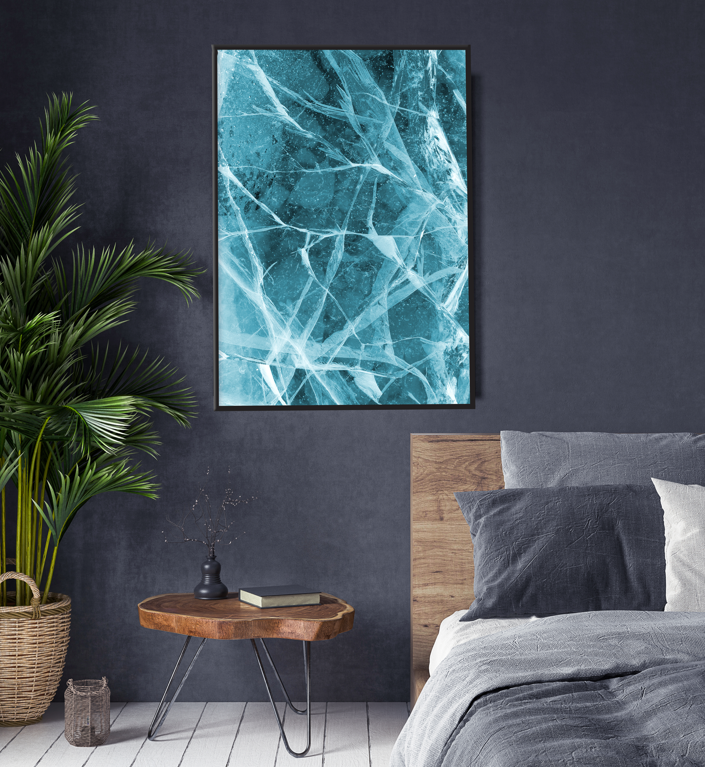 

Постер Замерзшее озеро 50х70 в тубусе