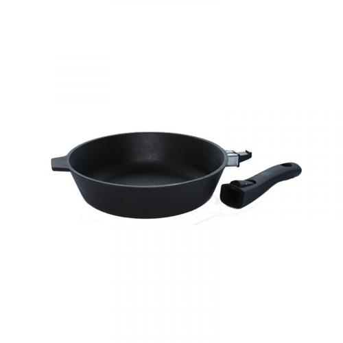 Сковорода универсальная Камская посуда 24 см черный c4060
