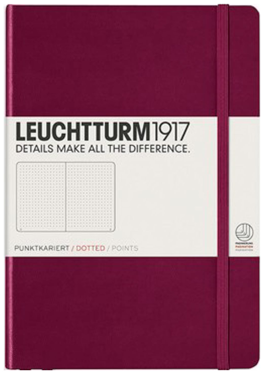 

Записная книжка Leuchtturm1917 А5 в точку красная
