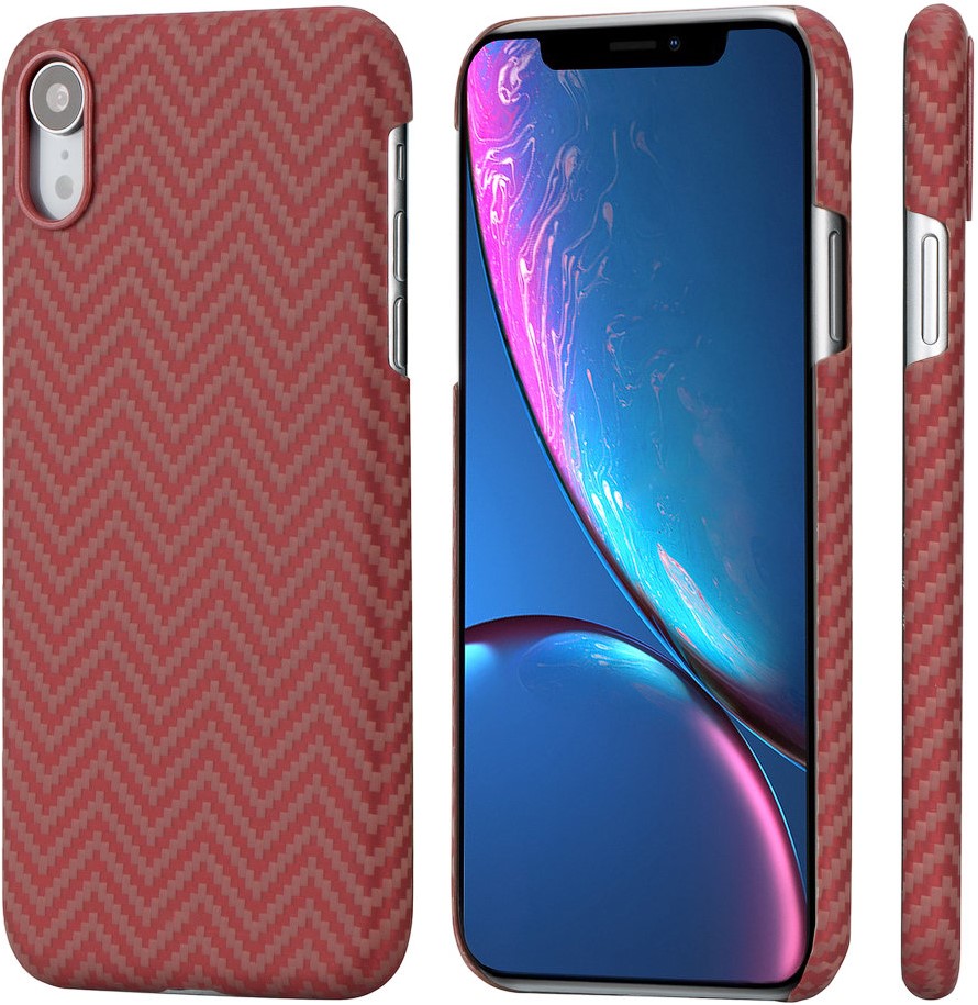 фото Чехол pitaka magcase (ki9007xr) для iphone xr red/orange