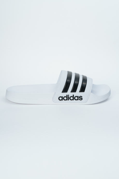 фото Сланцы мужские adidas adilette shower белые 40.5 ru