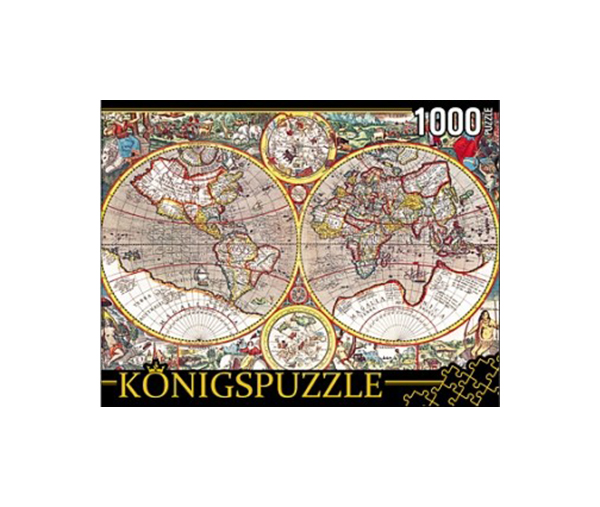 

Пазл Königspuzzle 1000 деталей