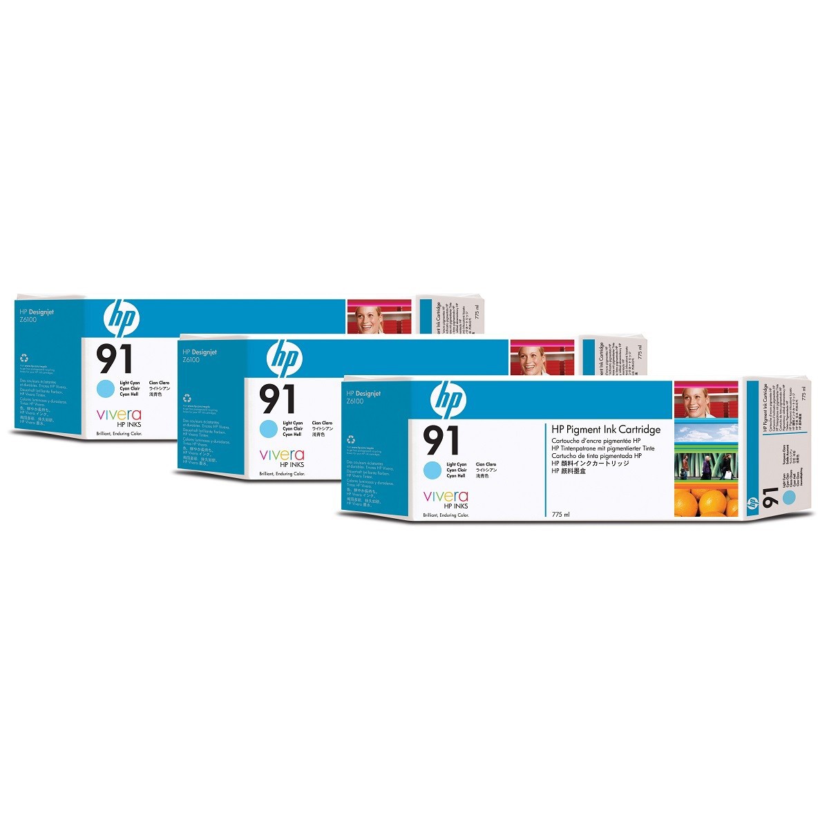 

Картридж для струйного принтера HP 91C(9486A) Light Cyan, C9486A