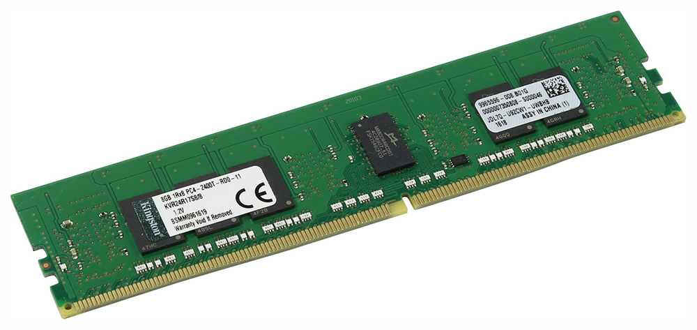 

Оперативная память Kingston ValueRAM KVR24R17S8/8, ValueRAM