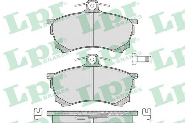 

Тормозные колодки Lpr 05P420