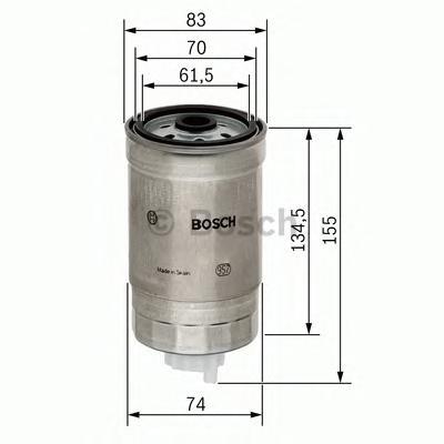 фото Фильтр топливный bosch 1457434105