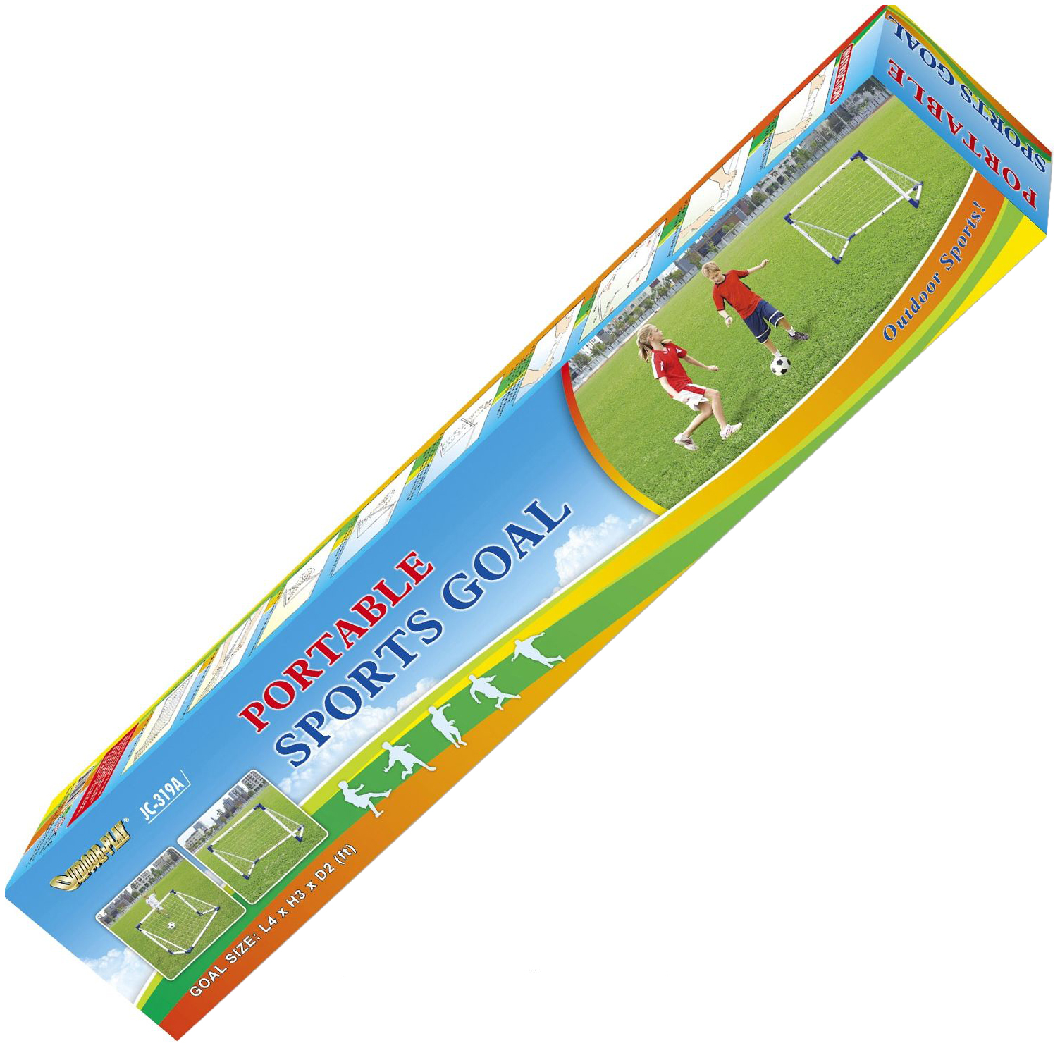 фото Ворота игровые dfc portable soccer 4ft goal319a