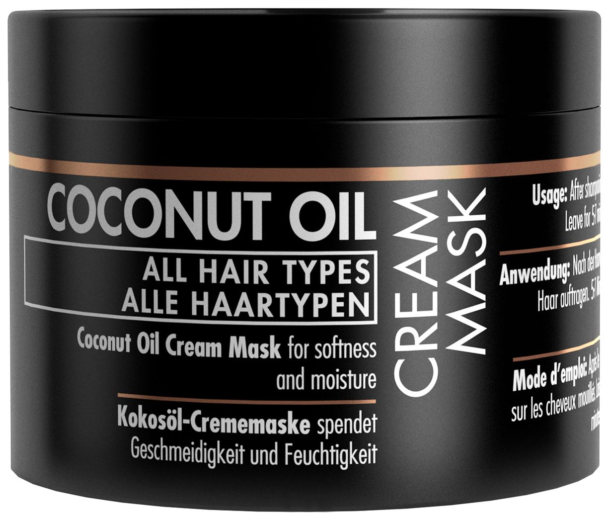 фото Маска для волос gosh coconut oil cream 175 мл gosh copenhagen