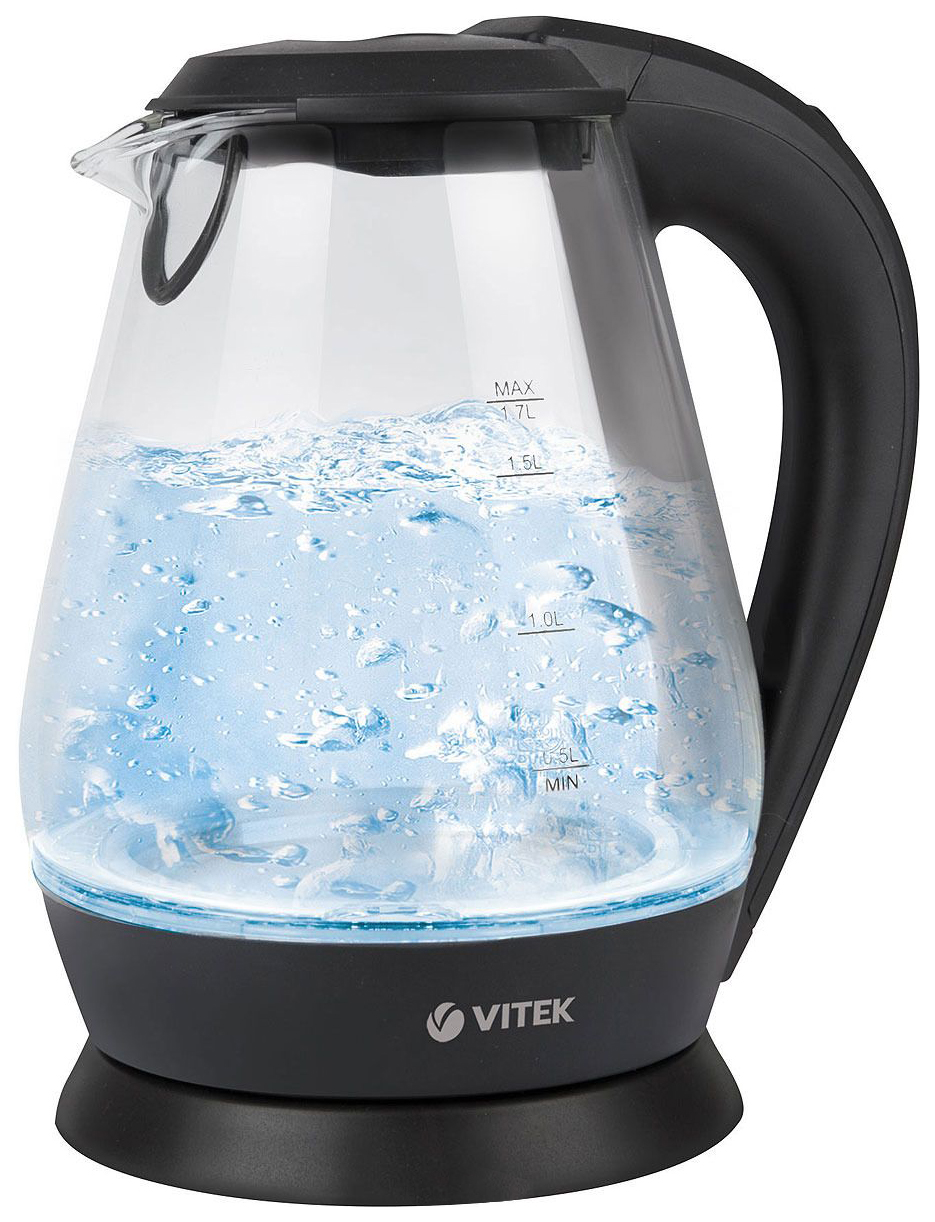 фото Чайник электрический vitek 7080(mc) black