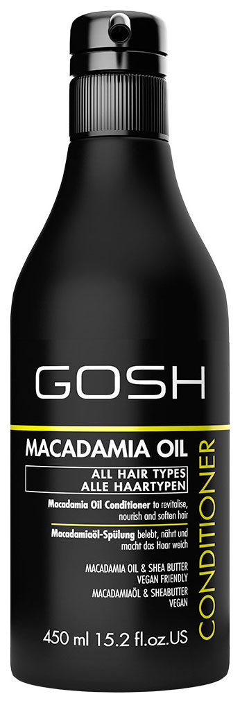 Купить Кондиционер для волос Gosh Macadamia Oil Hair 450 мл, GOSH COPENHAGEN