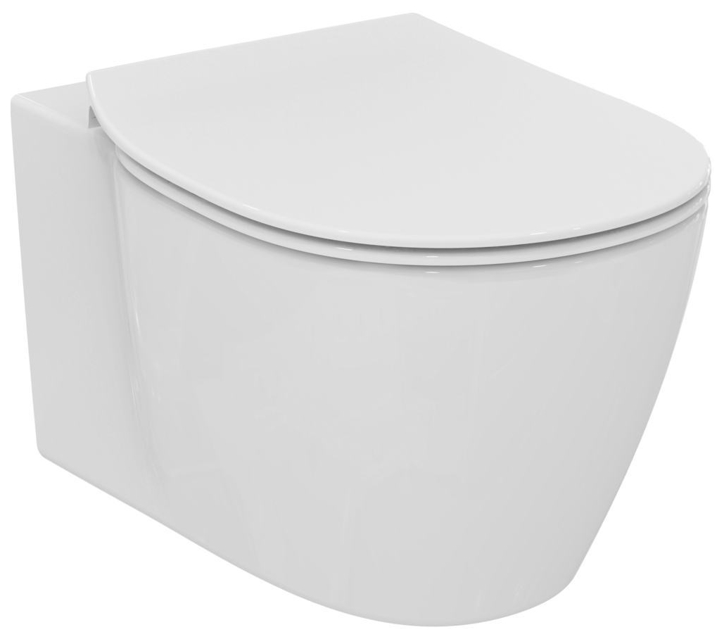 Унитаз подвесной Ideal Standard Connect E771801 с полностью скрытым креплением, белый туалет глубокий с сеткой 36 х 25 х 9 см белый