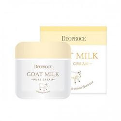 

Крем для лица антивозрастной с экстрактом козьего молока DEOPROCE goat milk pure cream 50g