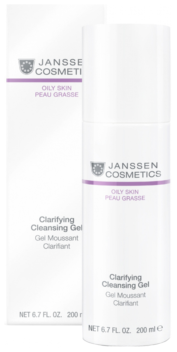 фото Гель для умывания janssen clarifying cleansing gel 200 мл