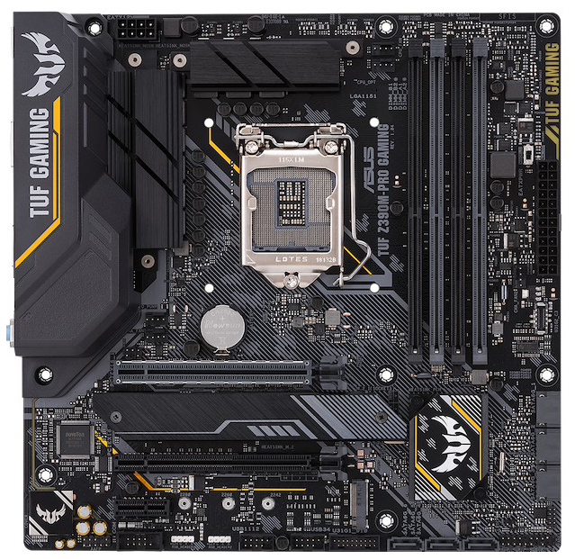 

Материнская плата ASUS TUF Z390M-Pro Gaming, TUF Z390M-Pro Gaming WiFi