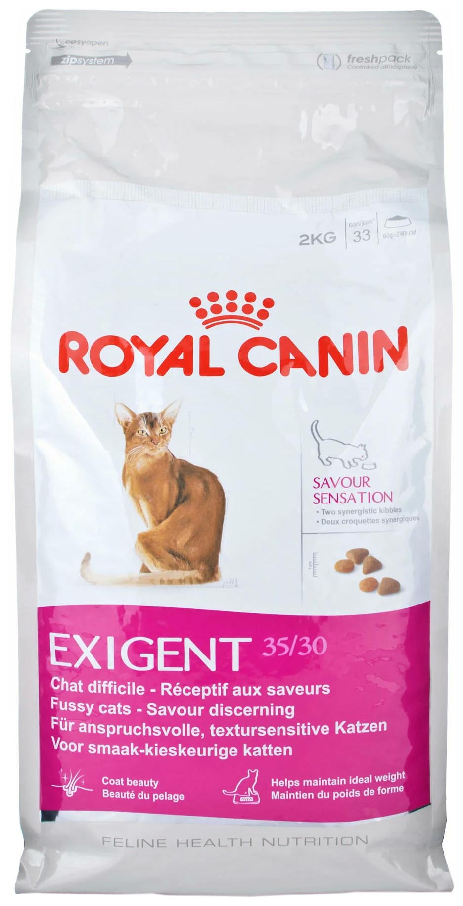 фото Сухой корм для кошек royal canin savour exigent, для привередливых к вкусу, 2кг