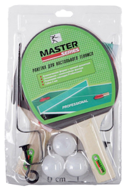 Набор для настольного тенниса Master Series SH014 2 ракетки, 3 мяча, сетка