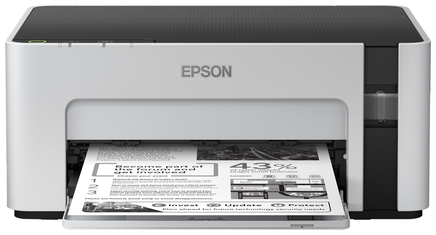 Принтер черно белый. Принтер струйный Epson m1120. Принтер Epson m1100. Epson m1100 c11cg95405. Принтер струйный Epson m1100.