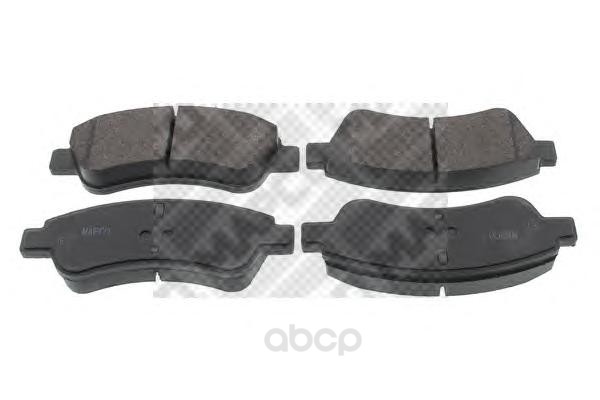 

Колодки тормозные передние Mapco 6537