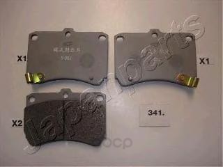 

Тормозные колодки Japanparts передние PA341AF