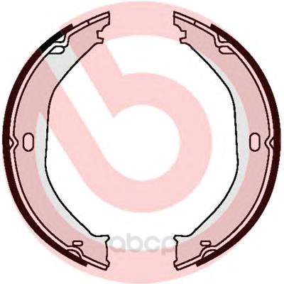 

Тормозные колодки барабанные brembo S37505