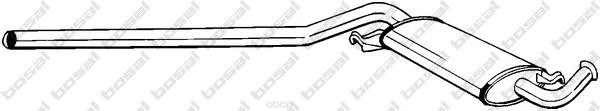 

Глушитель выхлопной системы Audi A6 94-97 bosal 285513