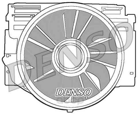 

Вентилятор охлаждения двигателя DENSO DER05007