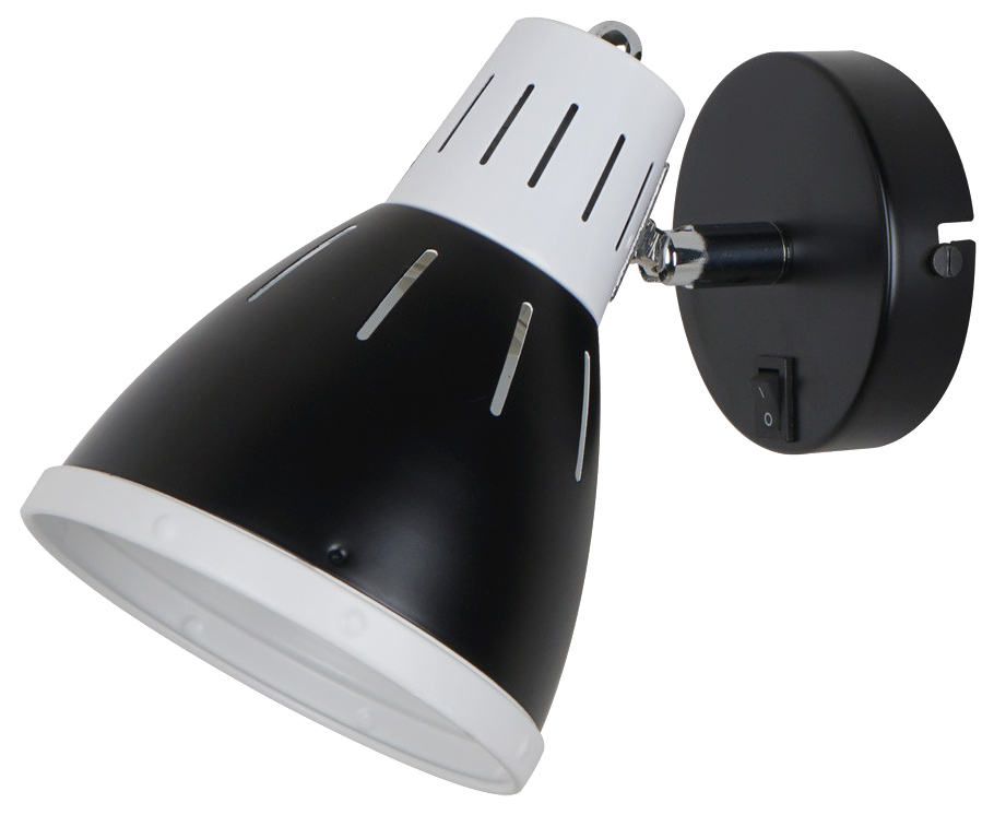 фото Спот arte lamp a2215ap-1bk e27