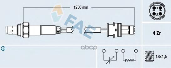 фото Лямбда-зонд fae 77276