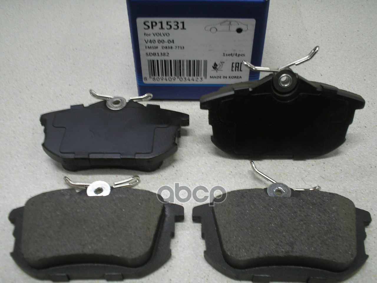 фото Комплект тормозных колодок sangsin brake sp1531