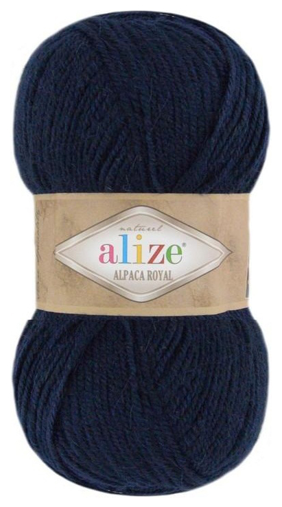 

Пряжа для вязания Ализе Alpaca Royal (30%альпака+15%шерсть+55%акрил) 5х100гр/280м цв,058 т