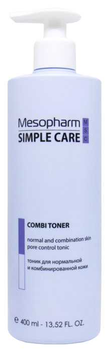 Тоник для лица Mesopharm Combi 400 мл mesopharm professional крем освежающий с матирующим эффектом для жирной кожи лица fresh light cream 50 мл