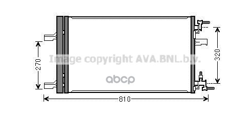 фото Радиатор кондиционера ava quality cooling ola5499d