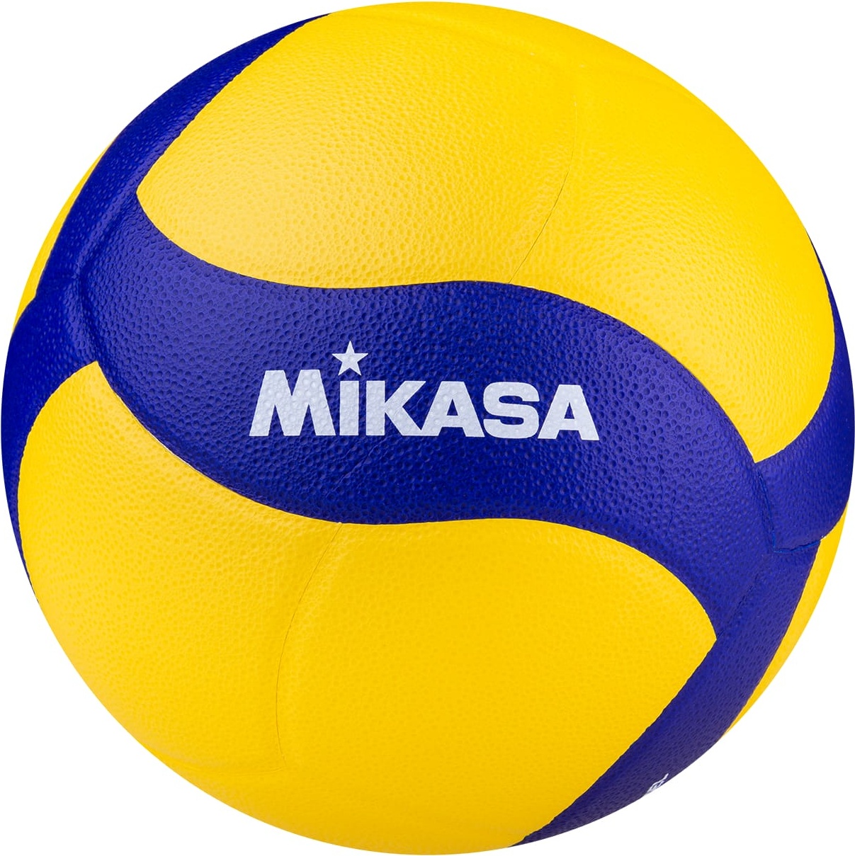 фото Волейбольный мяч mikasa v320w №5 blue/yellow