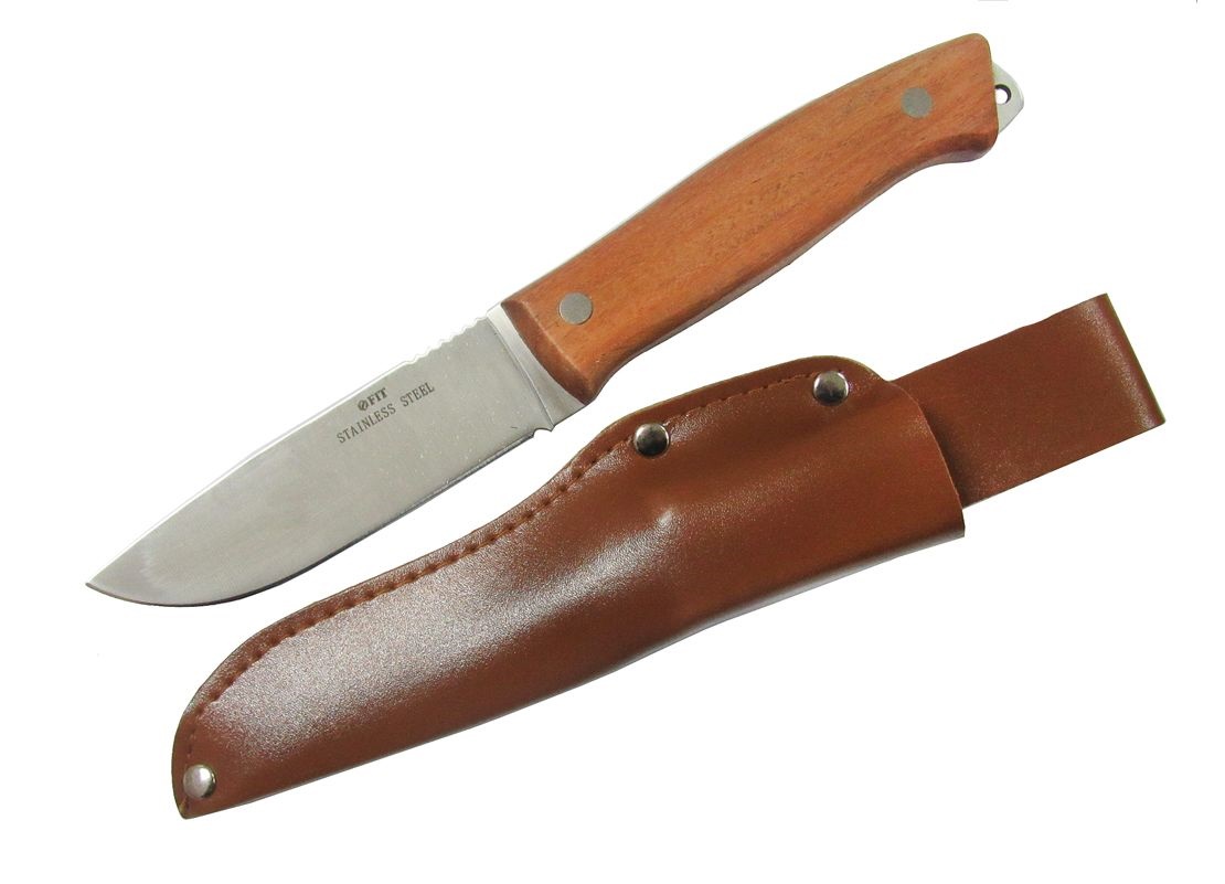 Туристический нож FIT 10730, brown