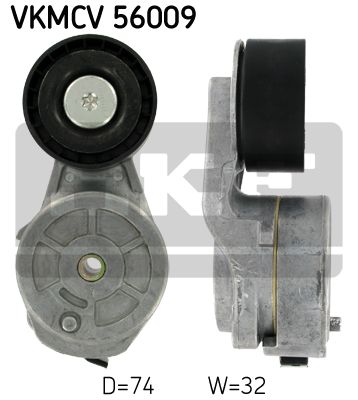 

Натяжной ролик SKF VKMCV 56009