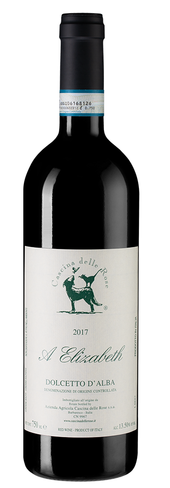 

Вино Dolcetto d'Alba A Elizabeth, Cascina delle Rose, 2017 г.