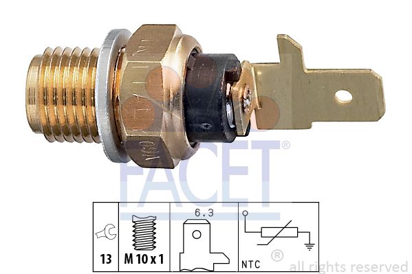 фото Датчик, температура масла facet 7.3154