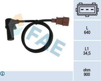 

Датчик частоты вращения, управление двигателем FAE 79076