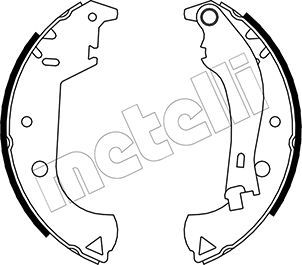 

Комплект тормозных колодок METELLI 53-0081Y