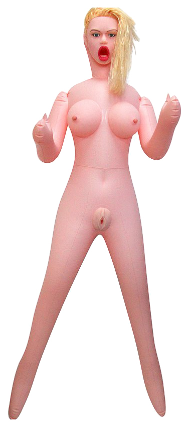 Надувная секс-кукла Bior toys Валерия с вибрацией