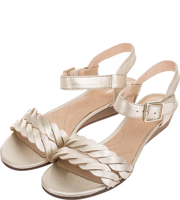 

Босоножки женские Clarks 26139253 золотистые 36, 26139253