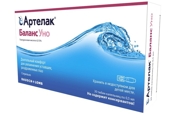 

Капли для линз Артелак Баланс Уно, Артелак Баланс Уно