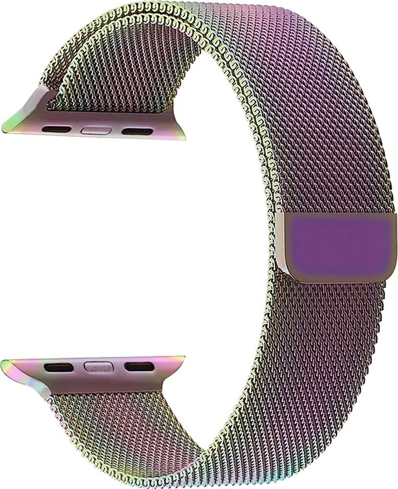 Ремешок из стали для Apple Watch 38/40/41 mm LYAMBDA CAPELLA DS-APM02-40-SC Seven Color