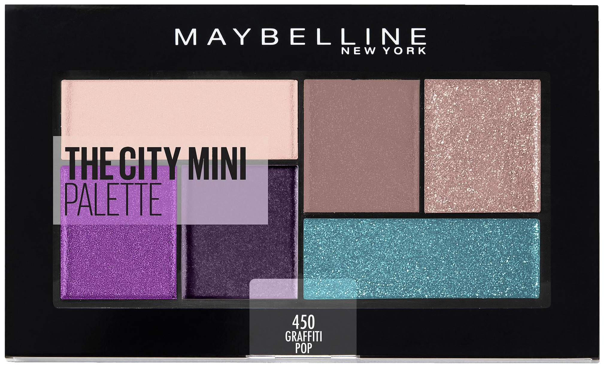 фото Тени для век maybelline new york the city mini palette 450 graffiti pop