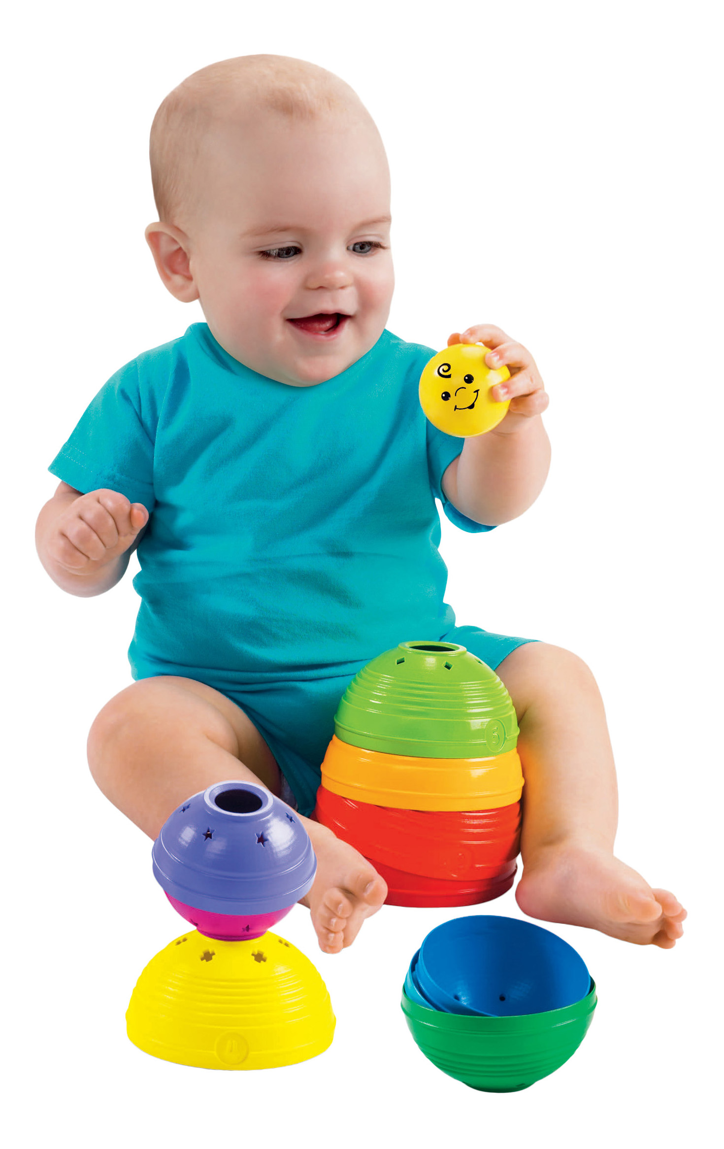 фото Развивающие стаканчики fisher-price пирамидка